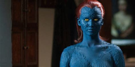 JENNIFER Lawrence has confessed to going completely nude - minus a bit of blue paint - for her latest role in X-Men: First Class. ... “Some of the Mystique look is a little different, but we ...